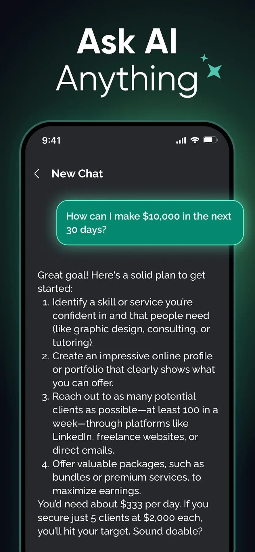 Chatbot AI — Screenshot 2