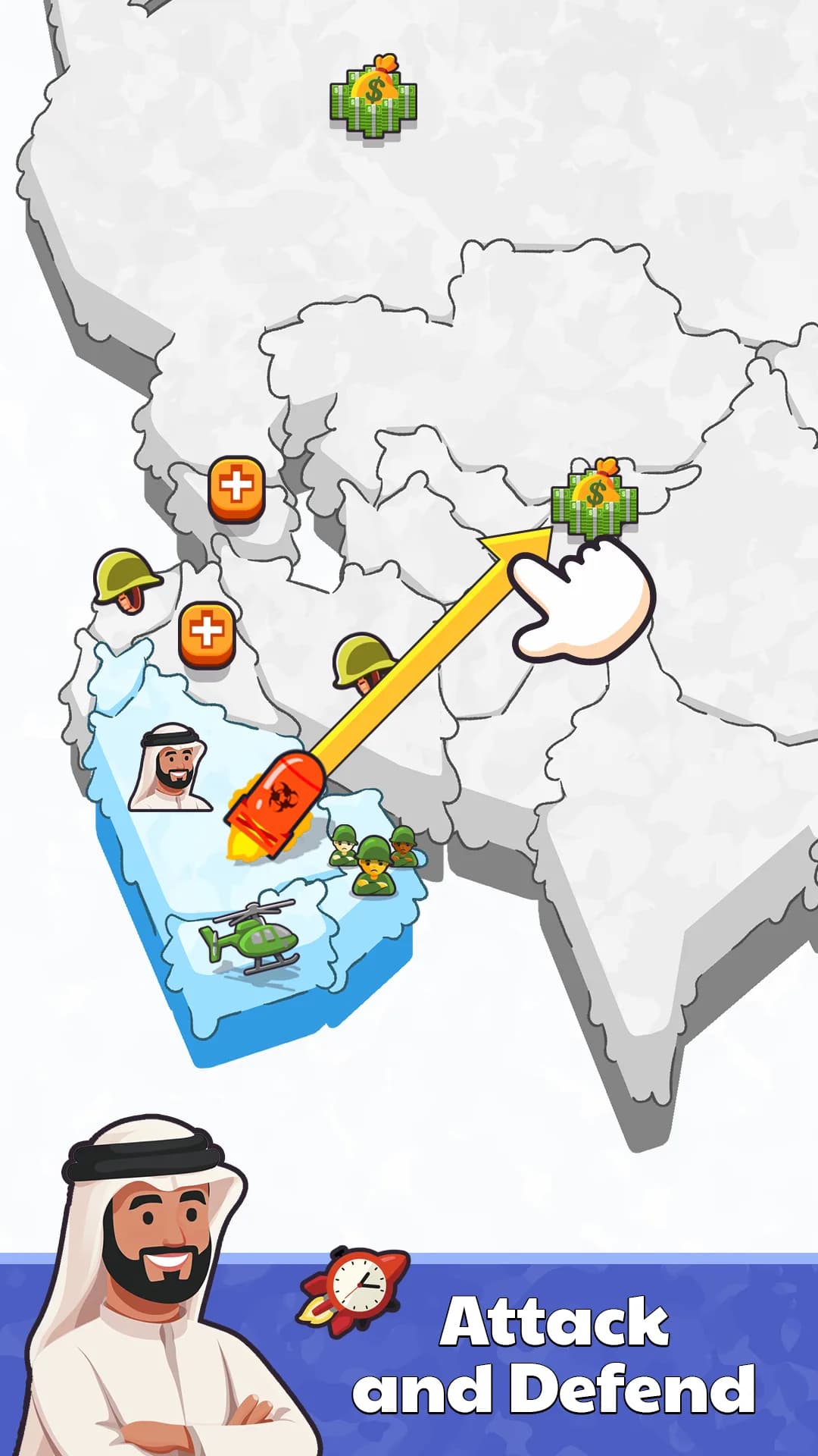 Conquer Countries مهكر — لقطة شاشة 2