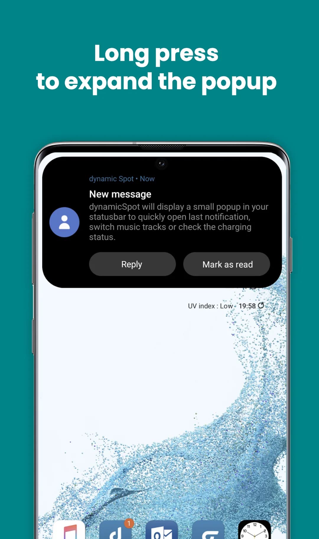 Dynamic Island مهكر — لقطة شاشة 2