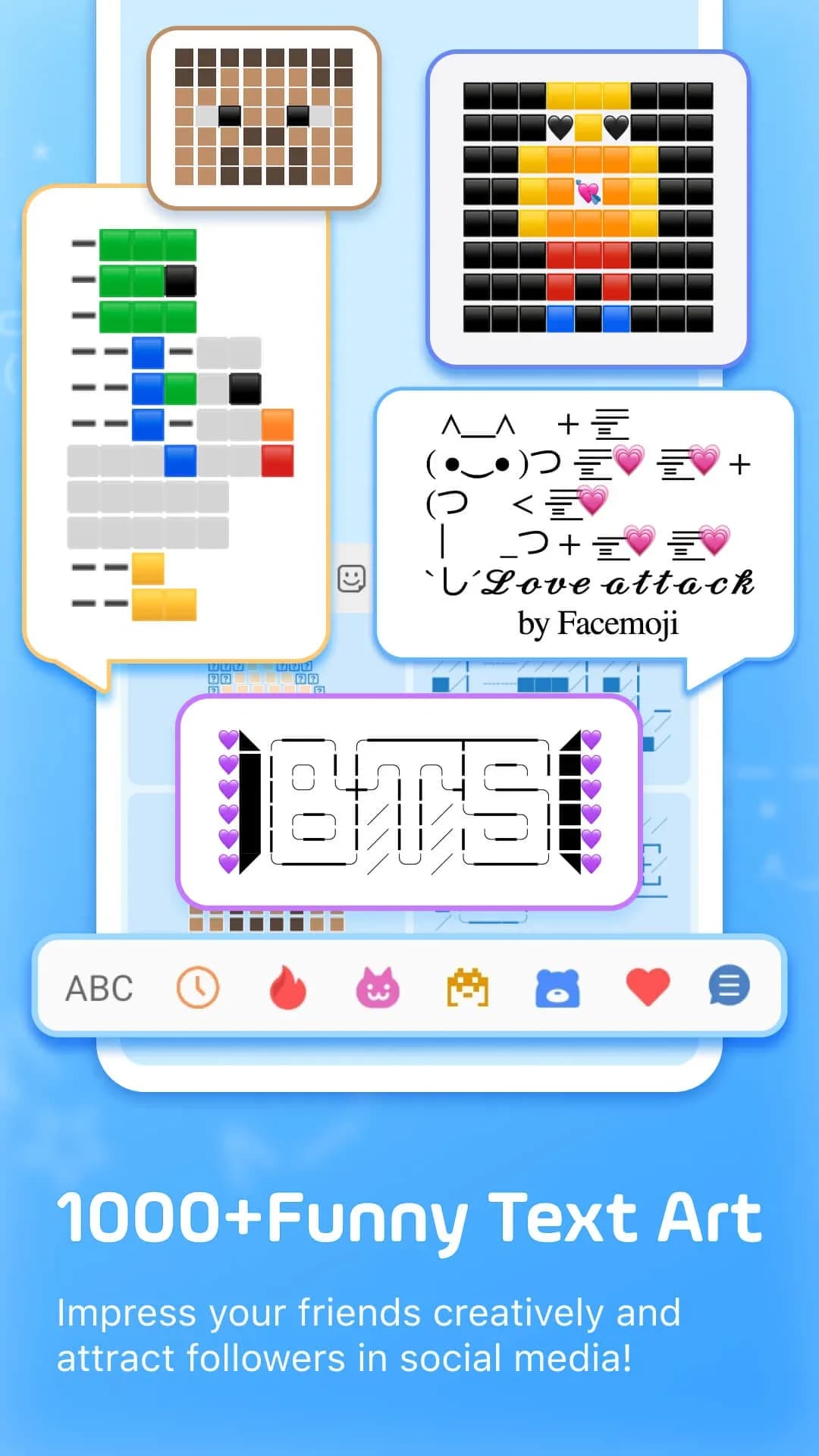 Facemoji Keyboard — Captura de pantalla 6