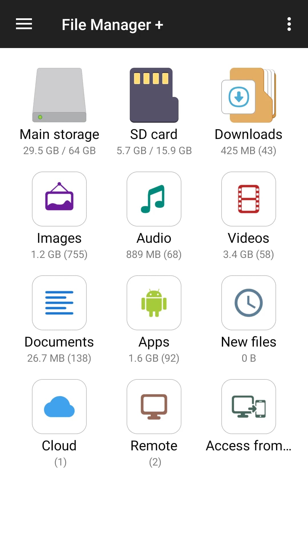 File Manager — Screenshot 1