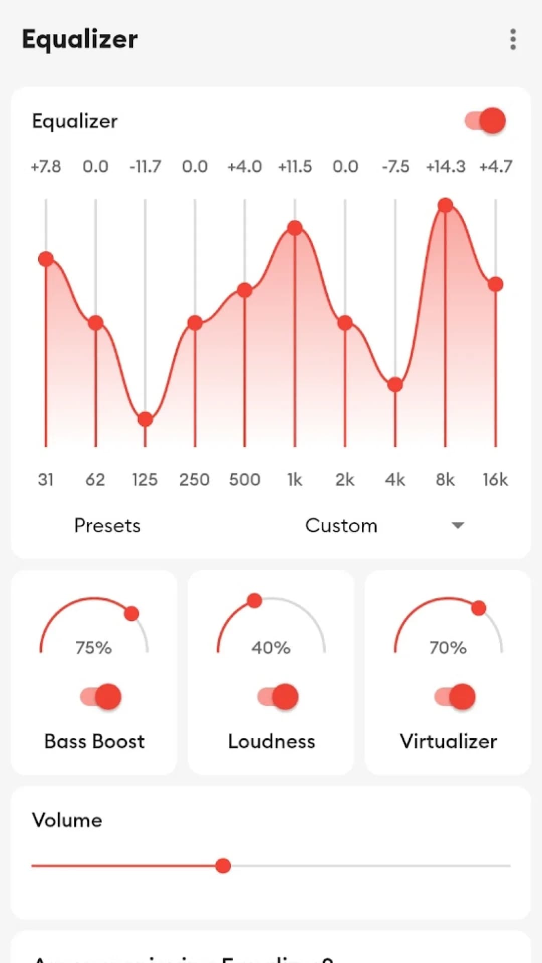Flat Equalizer — Screenshot 8