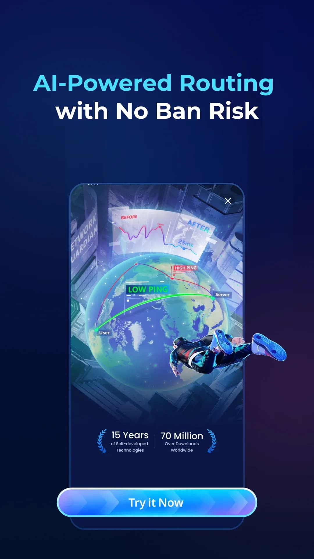 GearUP Booster — Screenshot 4
