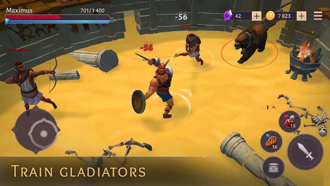 Gladiators — Captura de tela 3