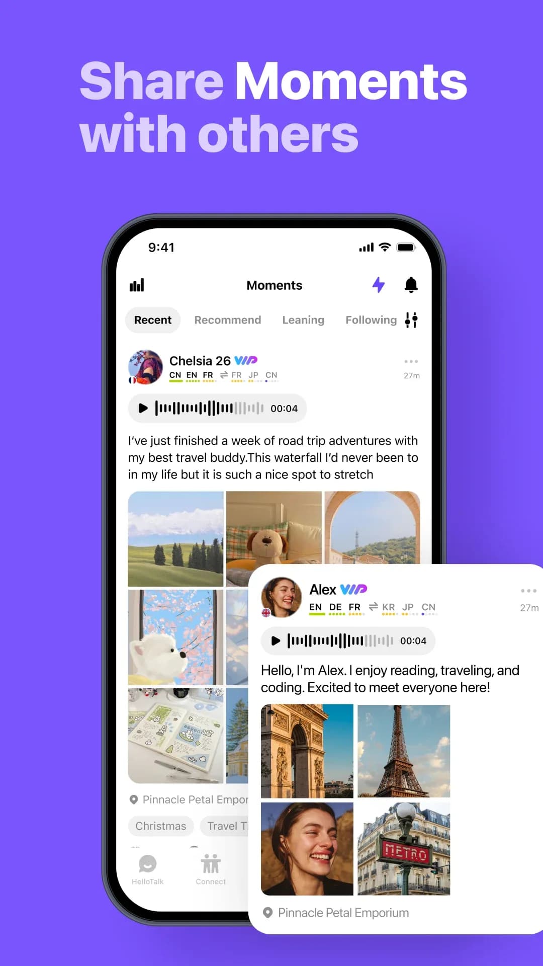HelloTalk مهكر — لقطة شاشة 7