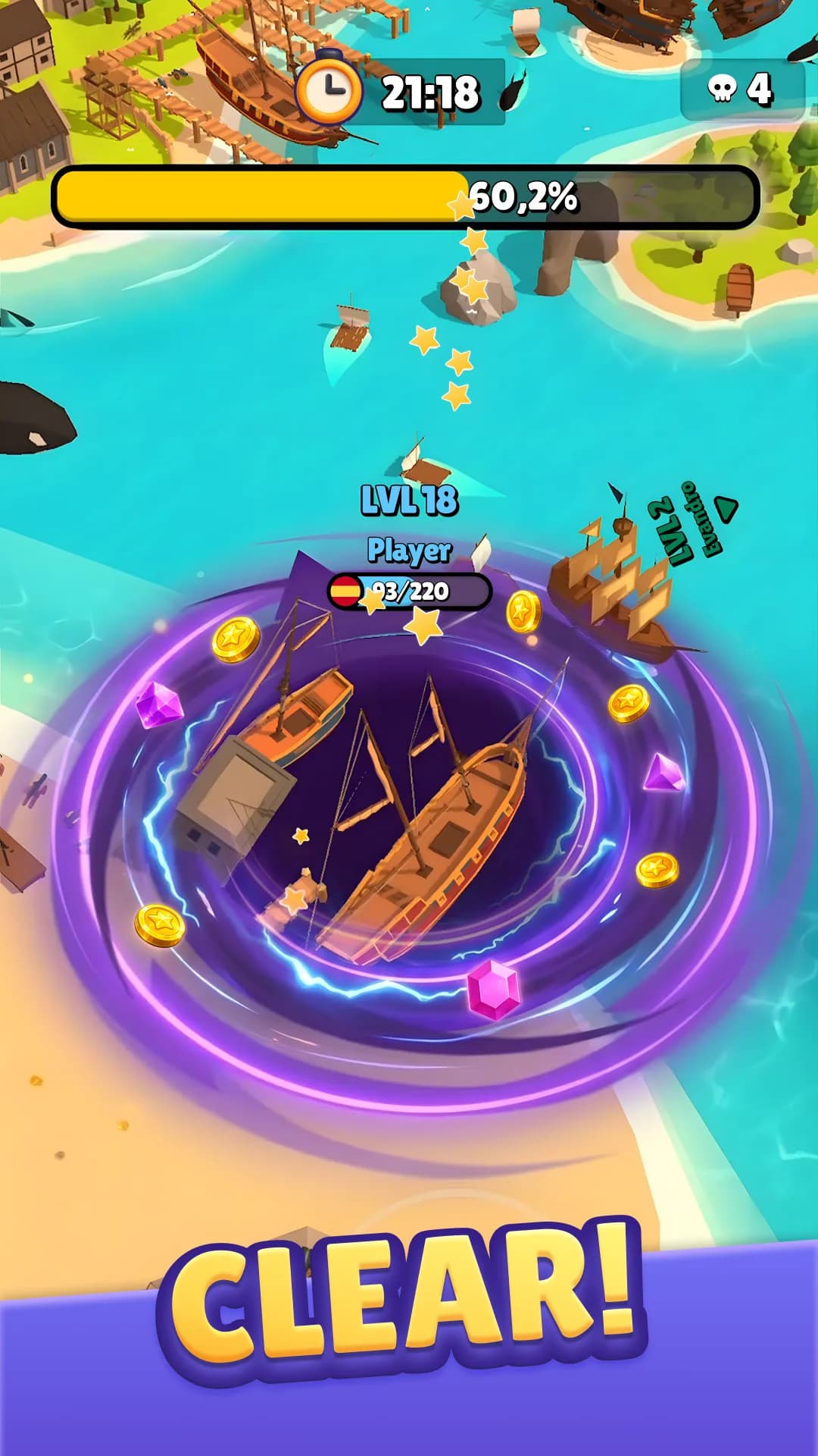 Hole.io — Screenshot 3