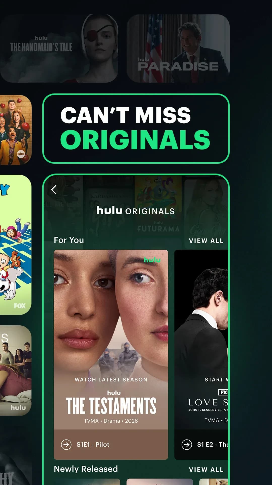 Hulu — Capture d’écran 2