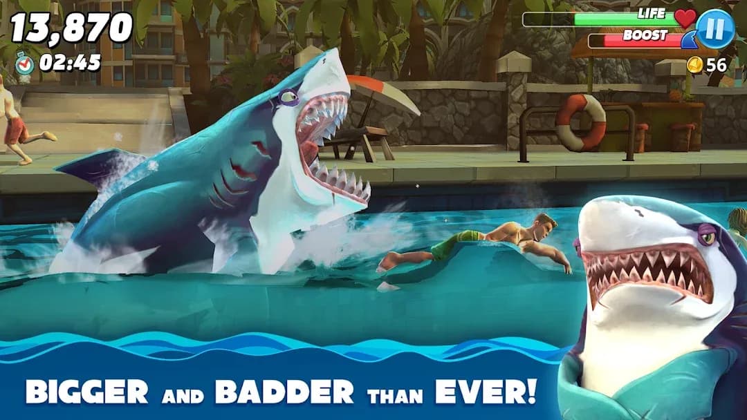 Hungry Shark World — Captura de pantalla 1