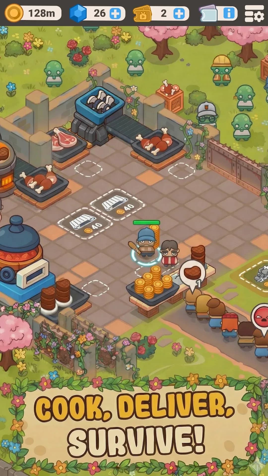 Idle Outpost — Captura de pantalla 2