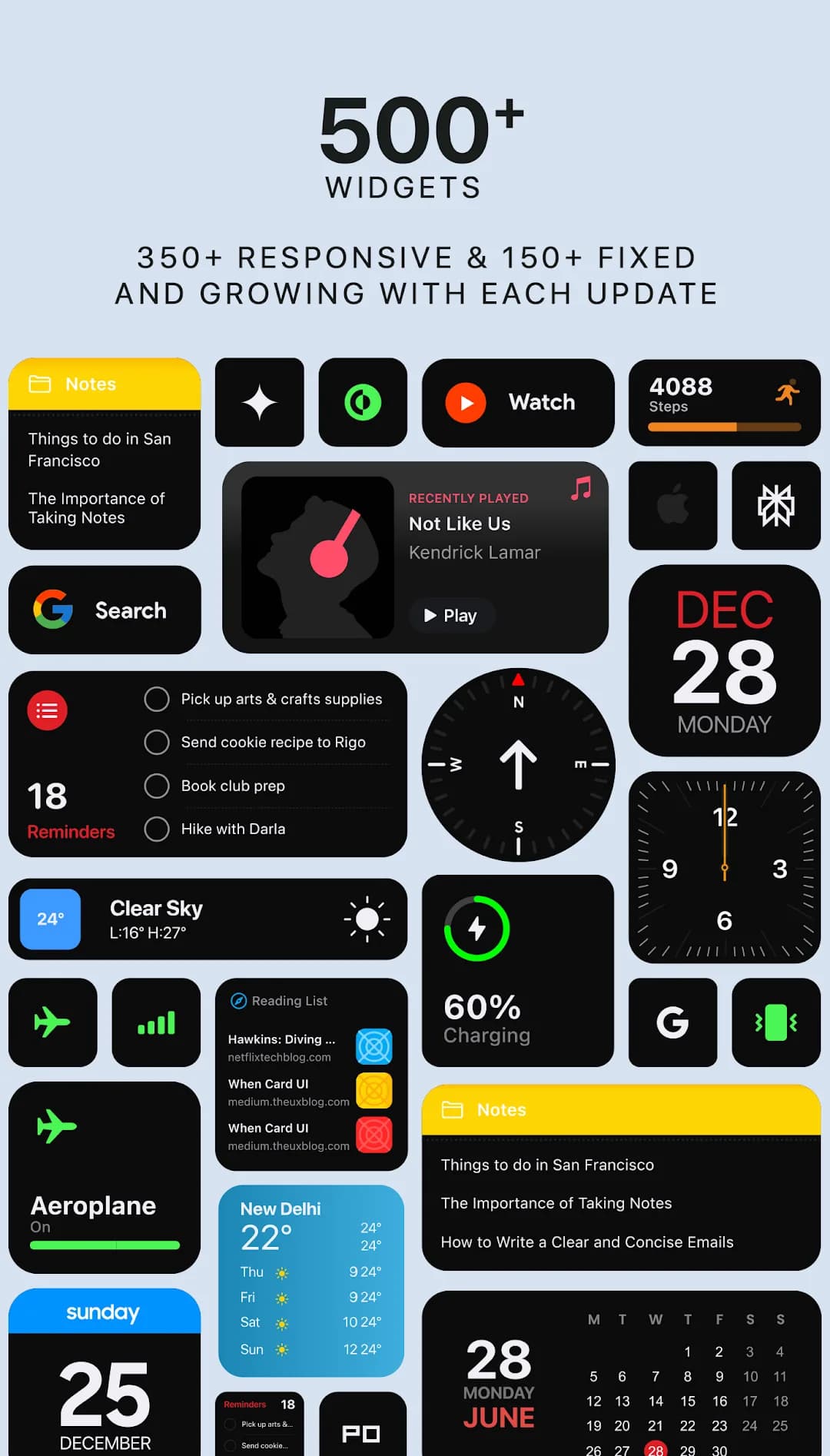 iOS Widgets — Screenshot 3