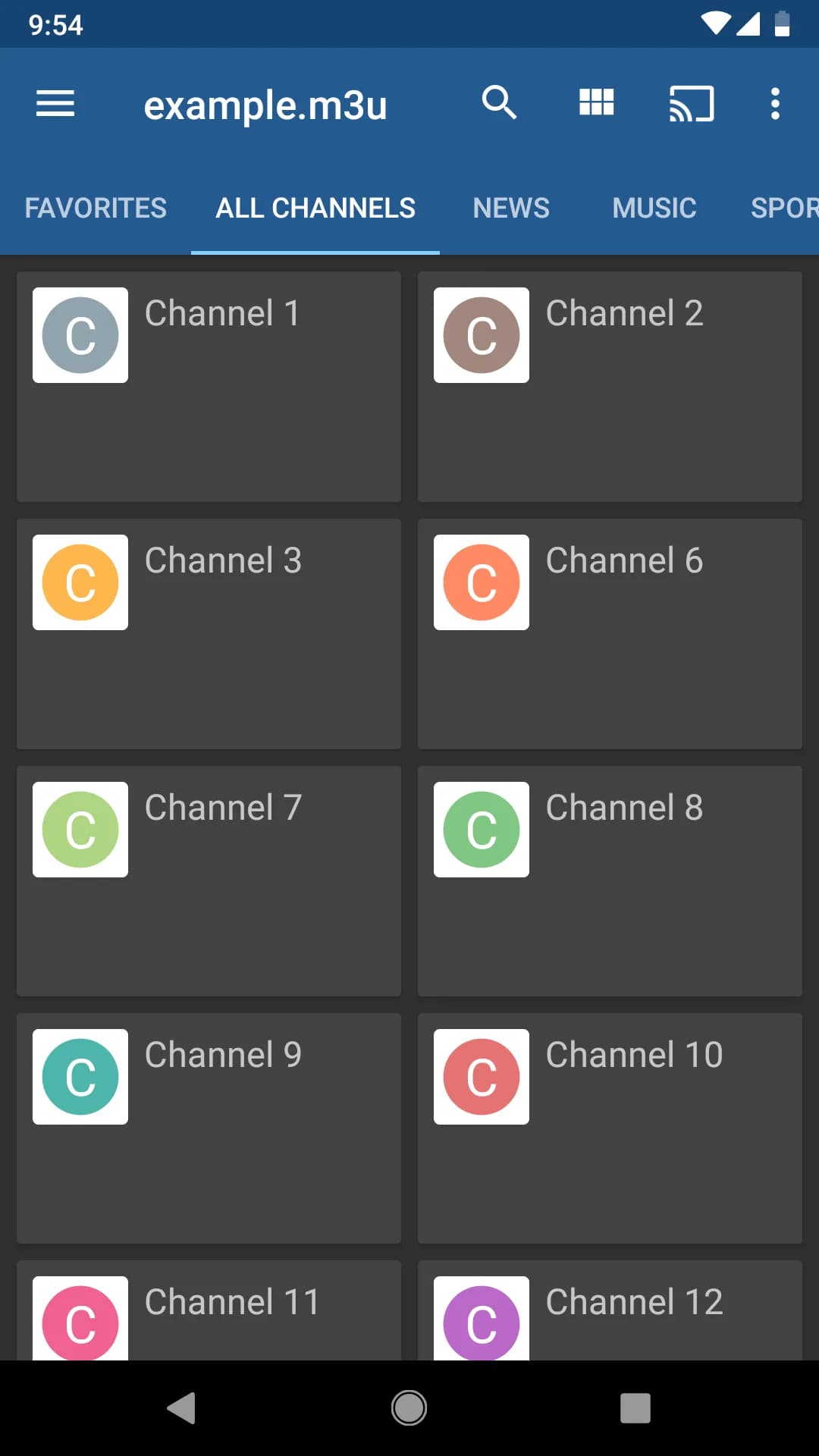 IPTV Pro — Screenshot 3
