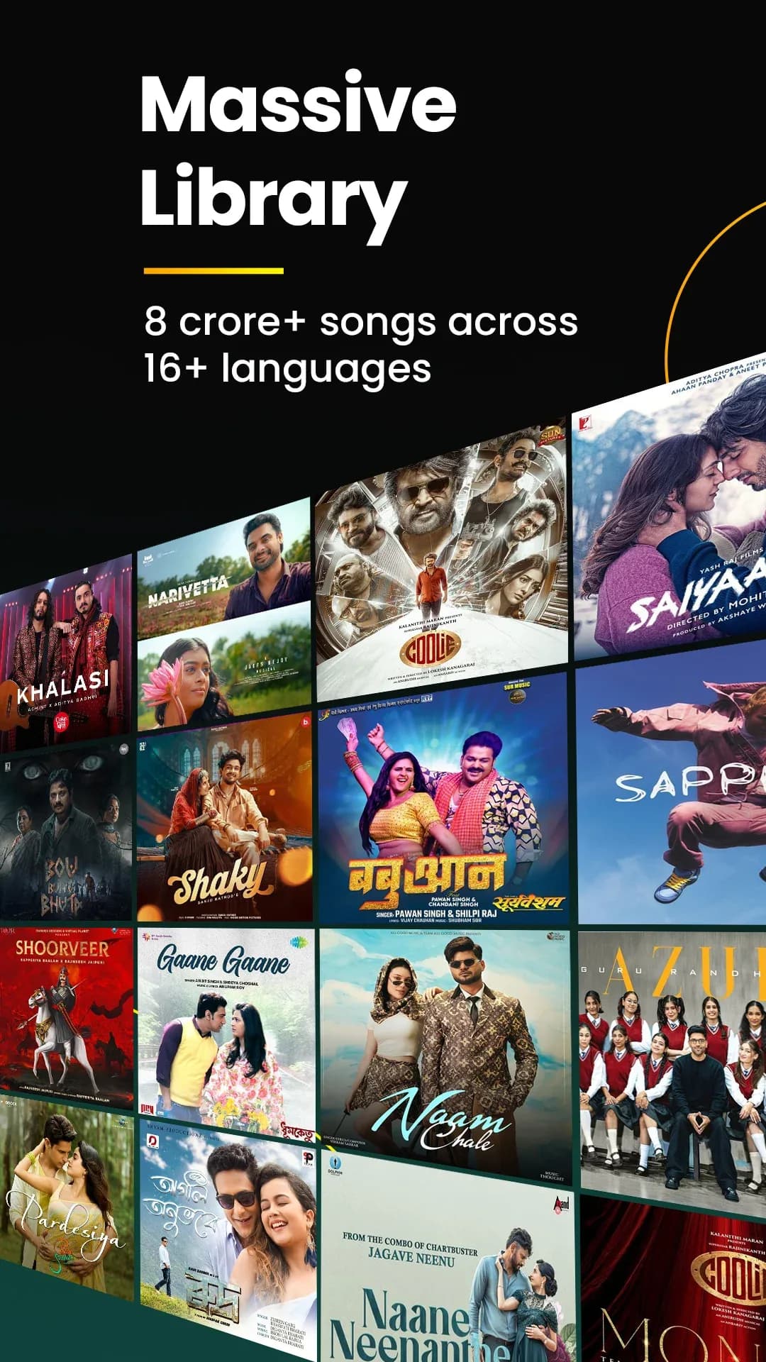 JioSaavn — Capture d’écran 2