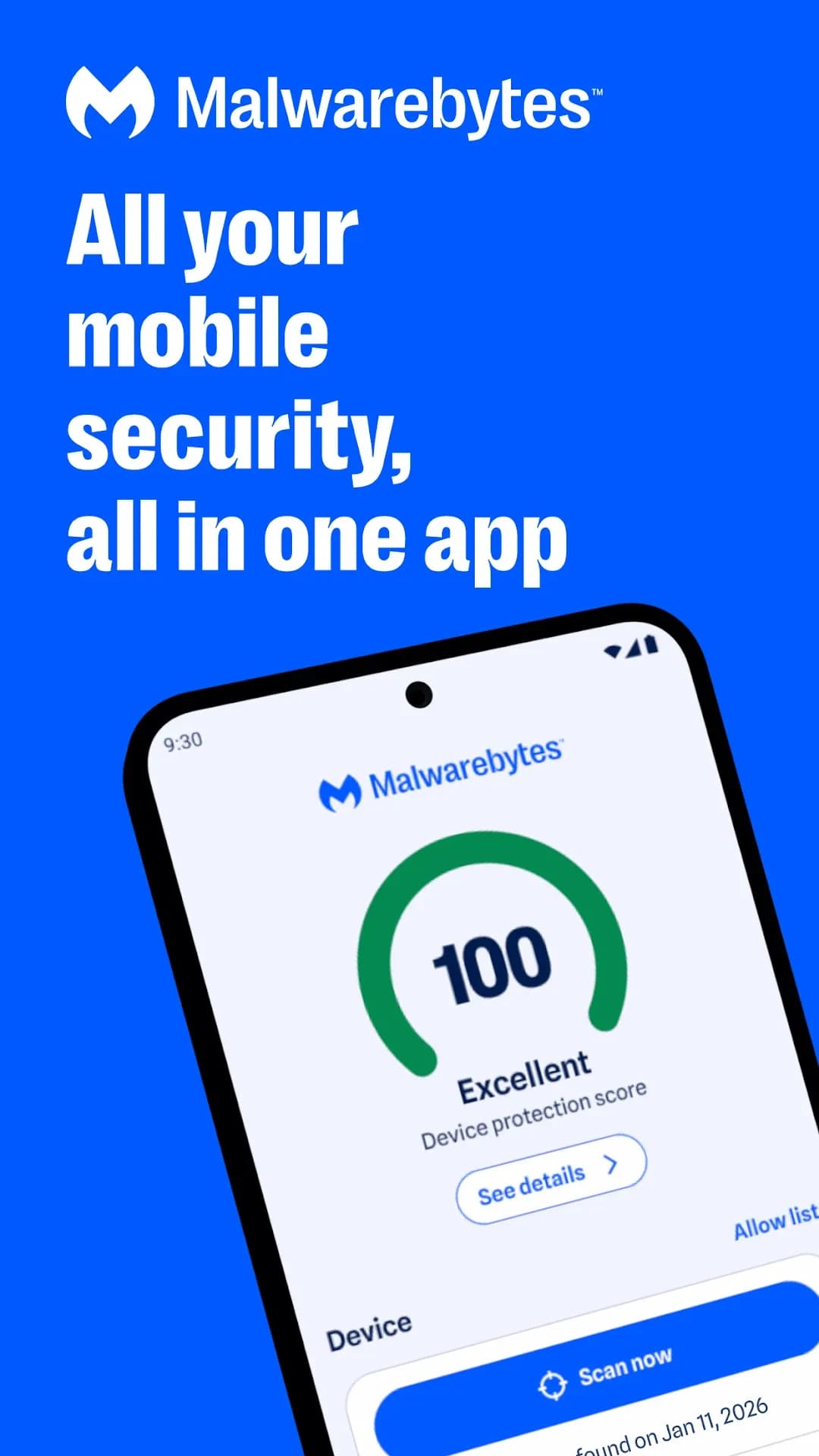 Malwarebytes Security — Capture d’écran 1