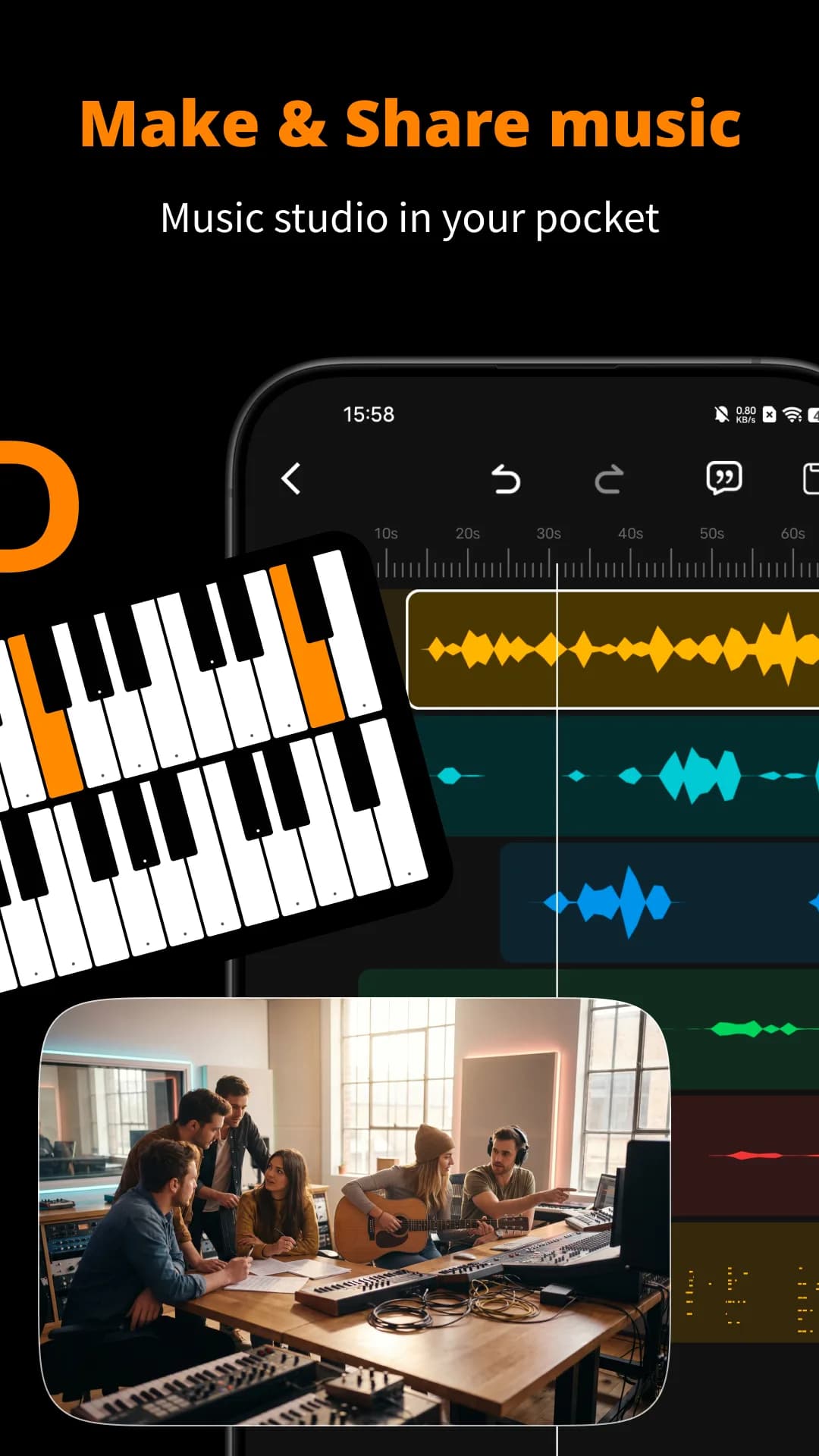 MusicLab مهكر — لقطة شاشة 1