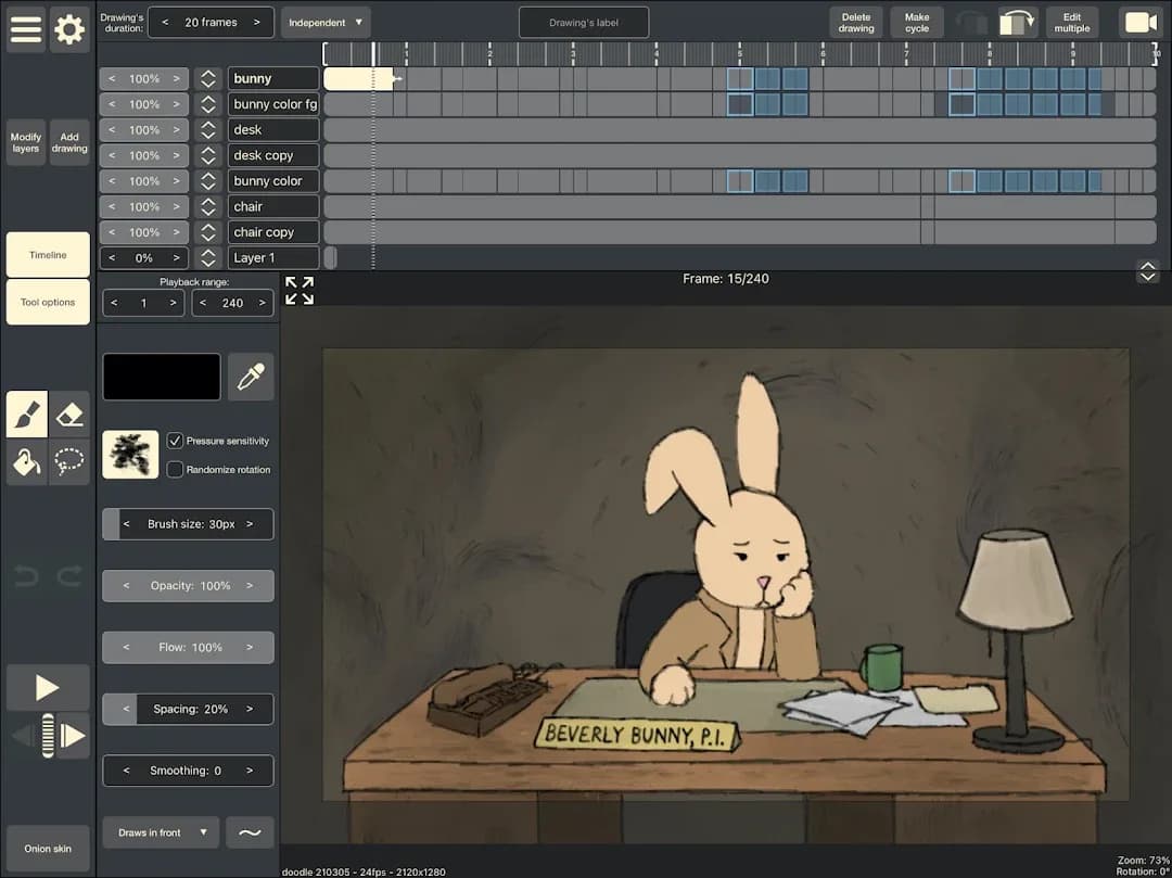 RoughAnimator — Captura de pantalla 1