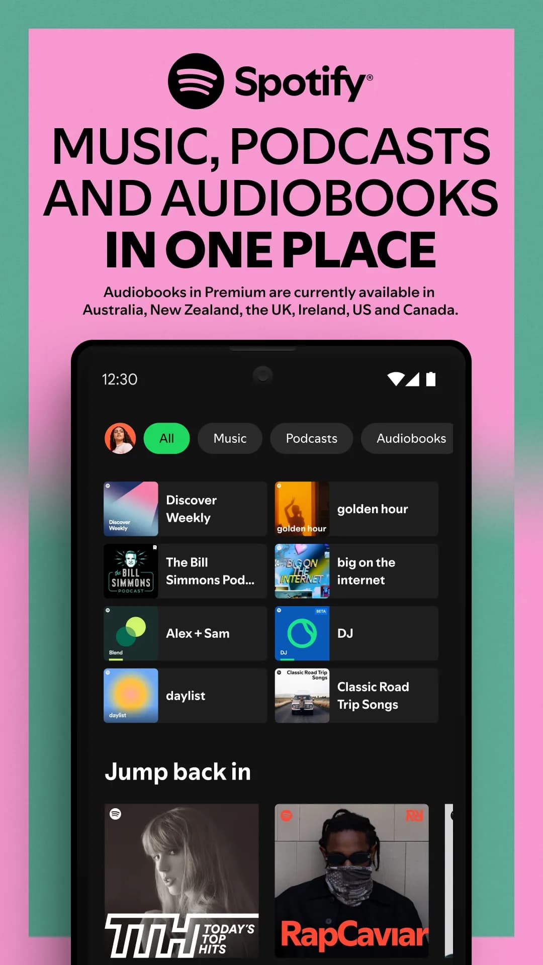 Spotify Lite — Captura de pantalla 1