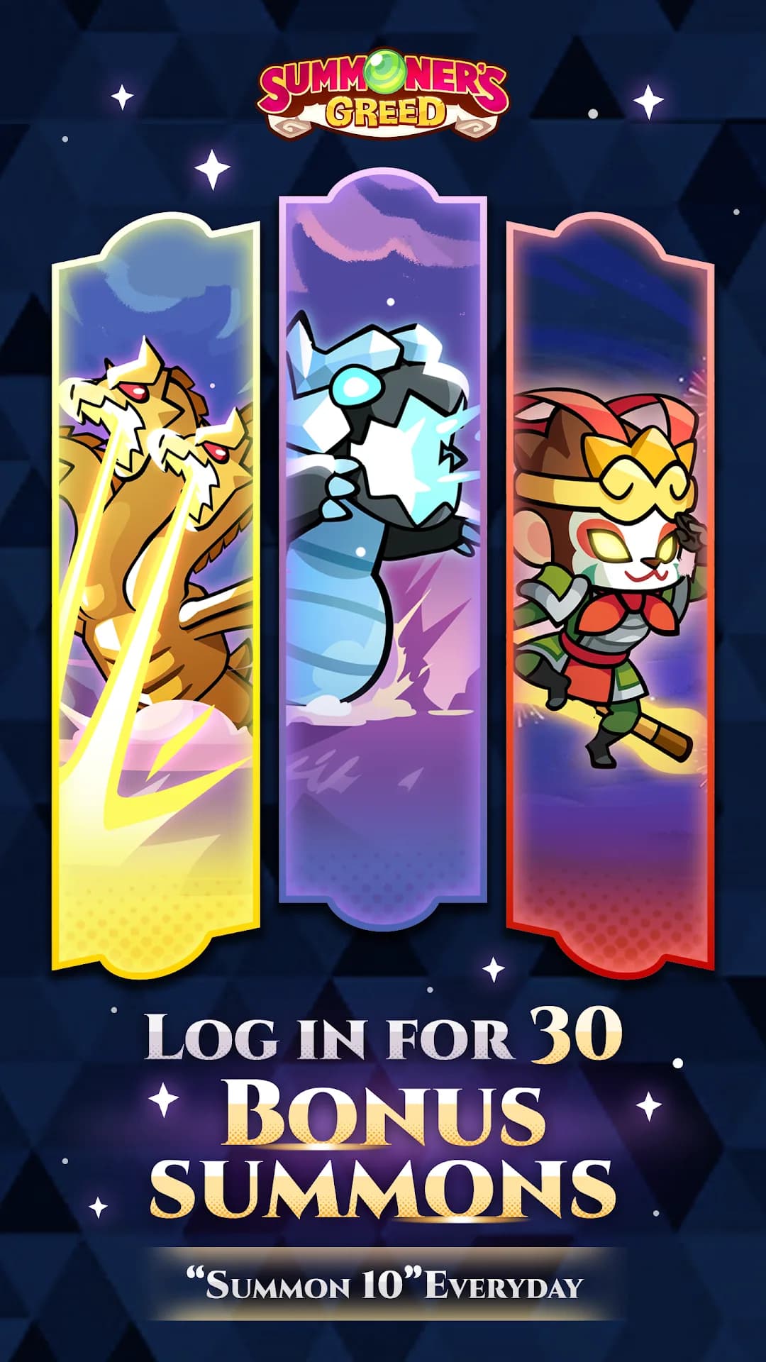 Summoner's Greed — Screenshot 1
