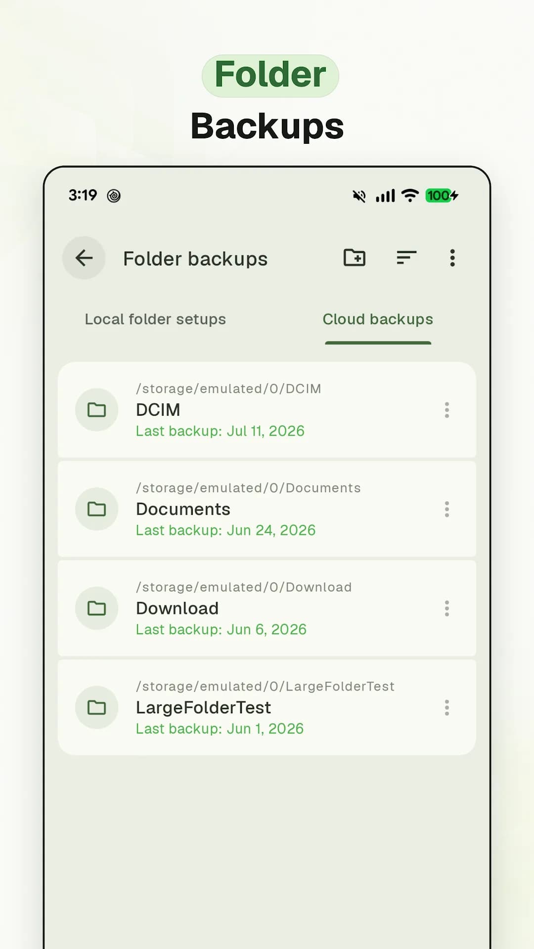 Swift Backup — Capture d’écran 8
