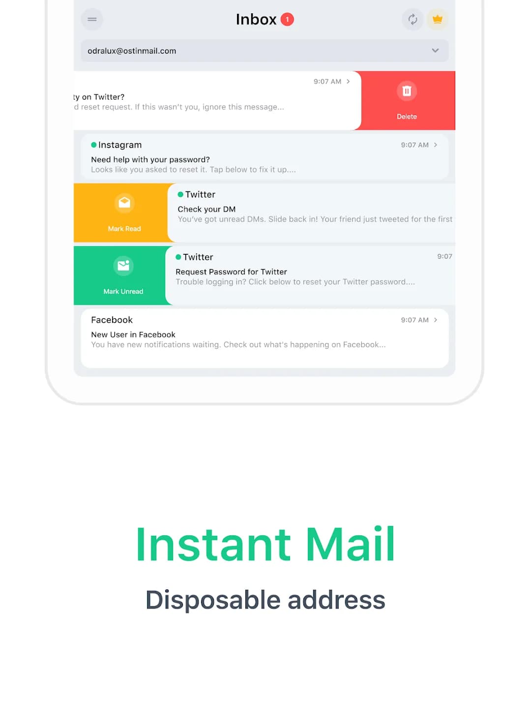 Temp Mail — Screenshot 7