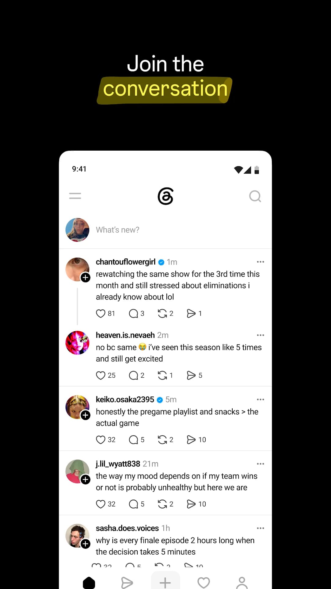Threads — Captura de tela 1