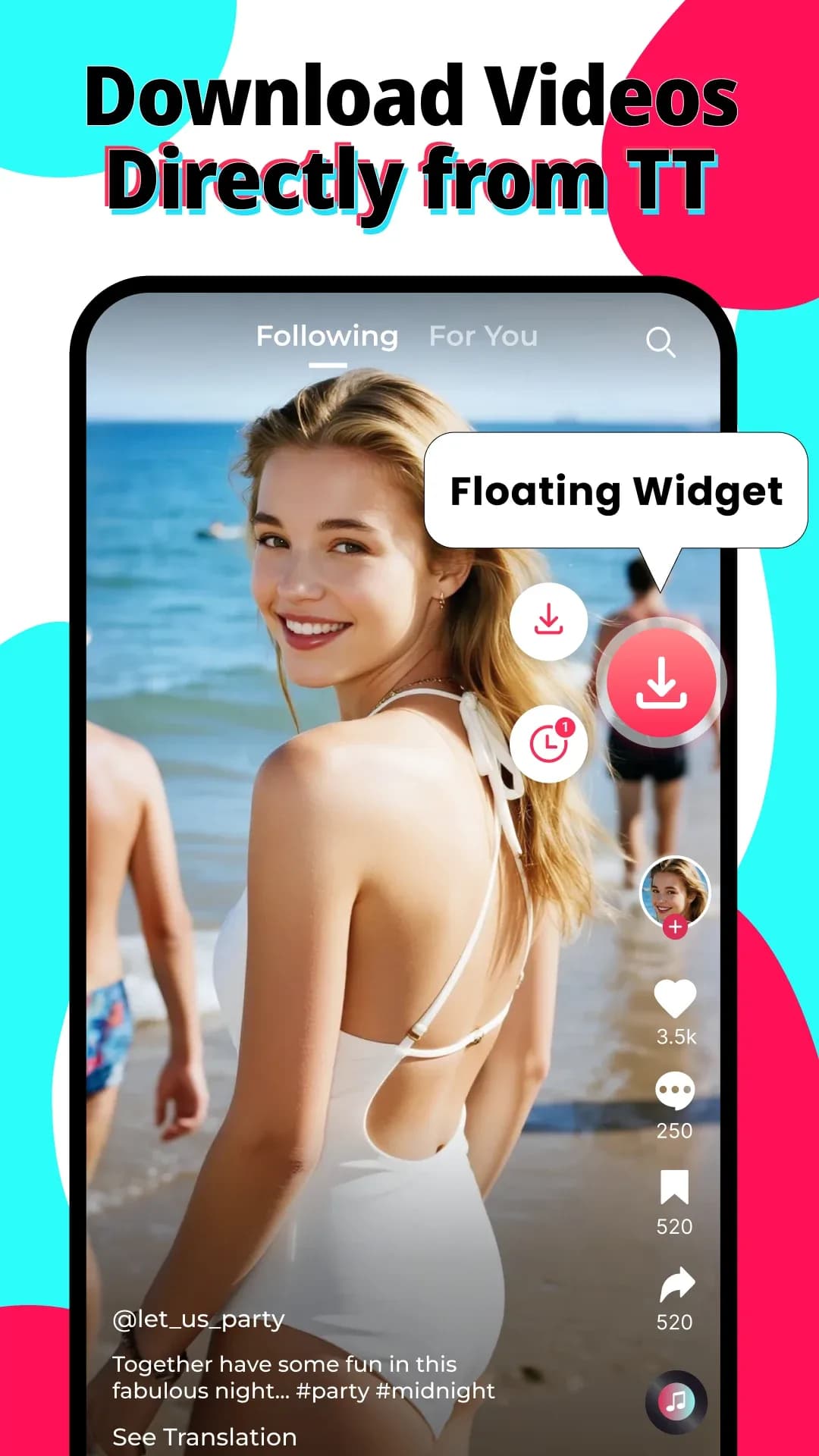 TikTok Downloader — Screenshot 1