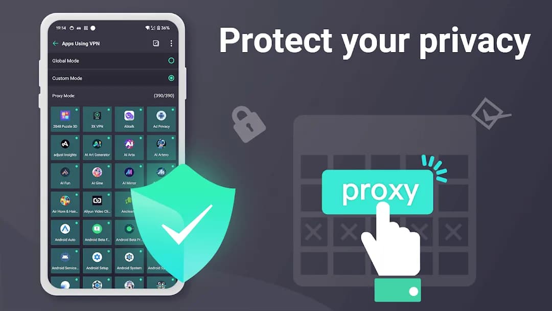 Touch VPN مهكر — لقطة شاشة 3