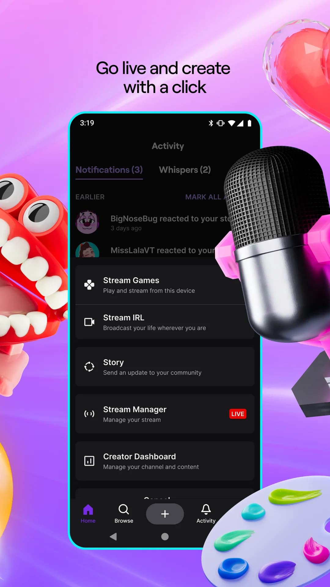Twitch مهكر — لقطة شاشة 5