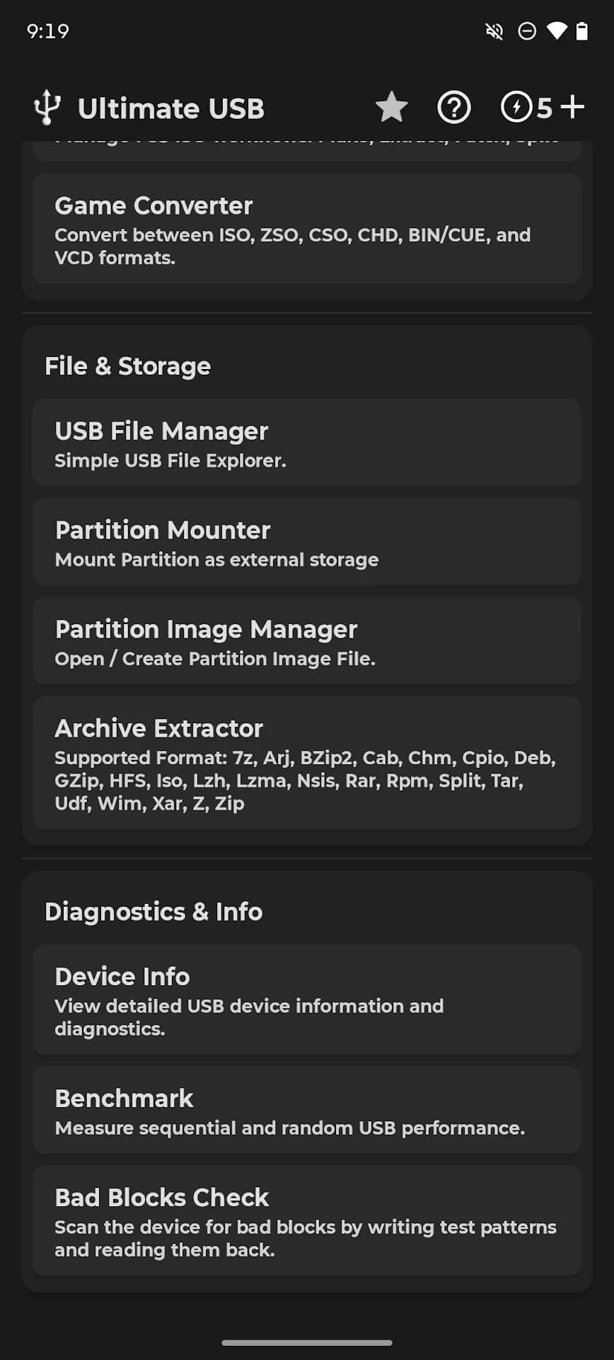 Ultimate USB مهكر — لقطة شاشة 3