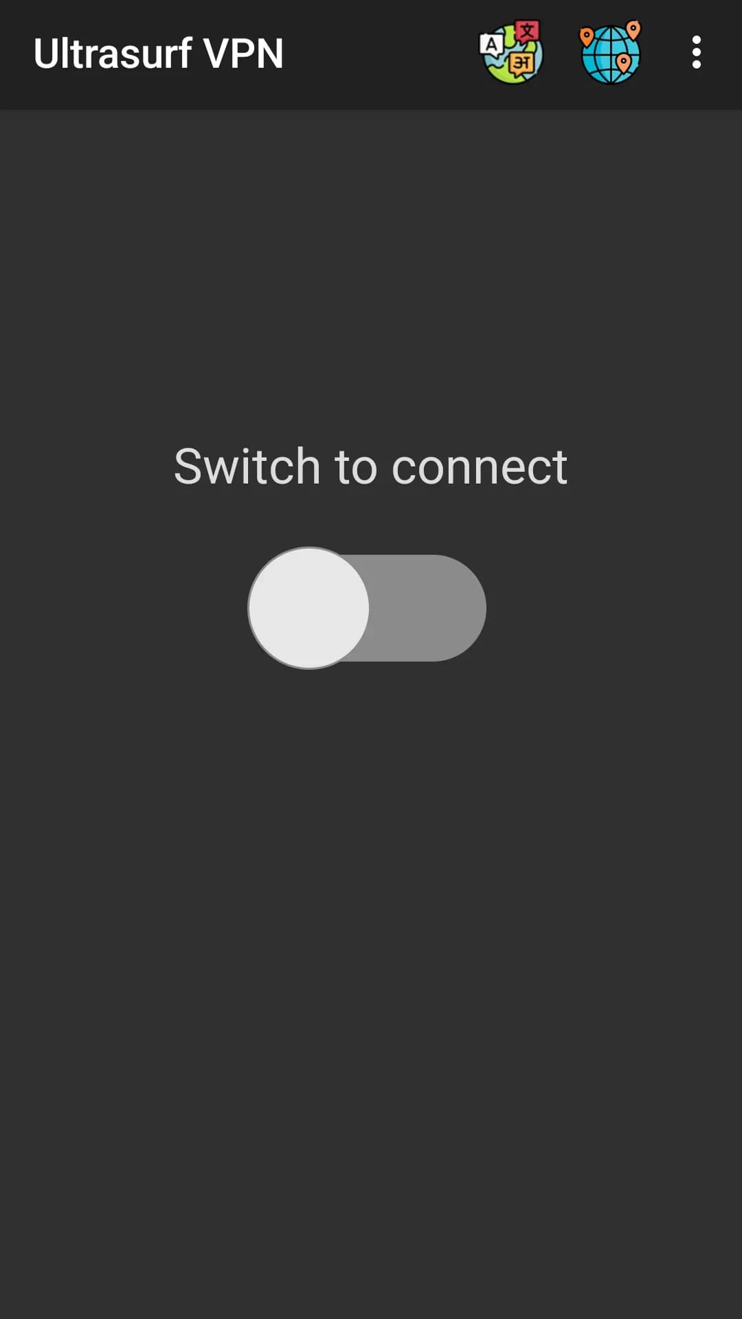 Ultrasurf VPN — Capture d’écran 1