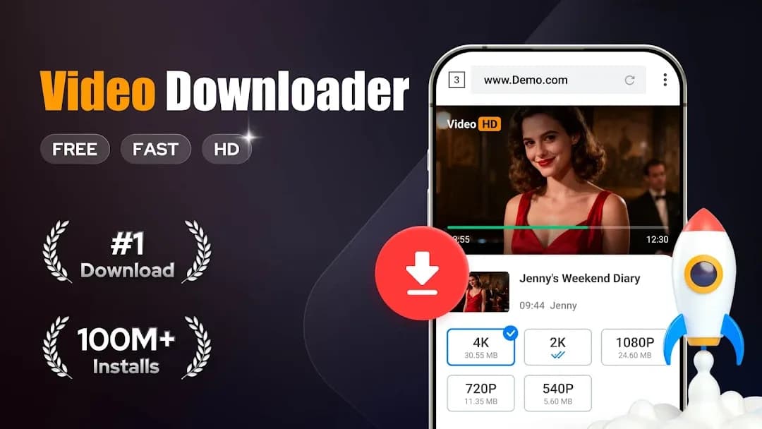 Video Downloader — Captura de tela 1