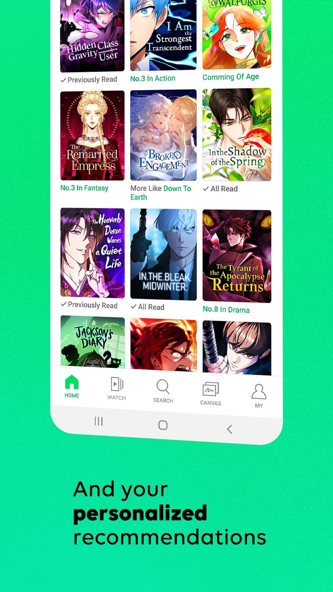 WEBTOON مهكر — لقطة شاشة 6