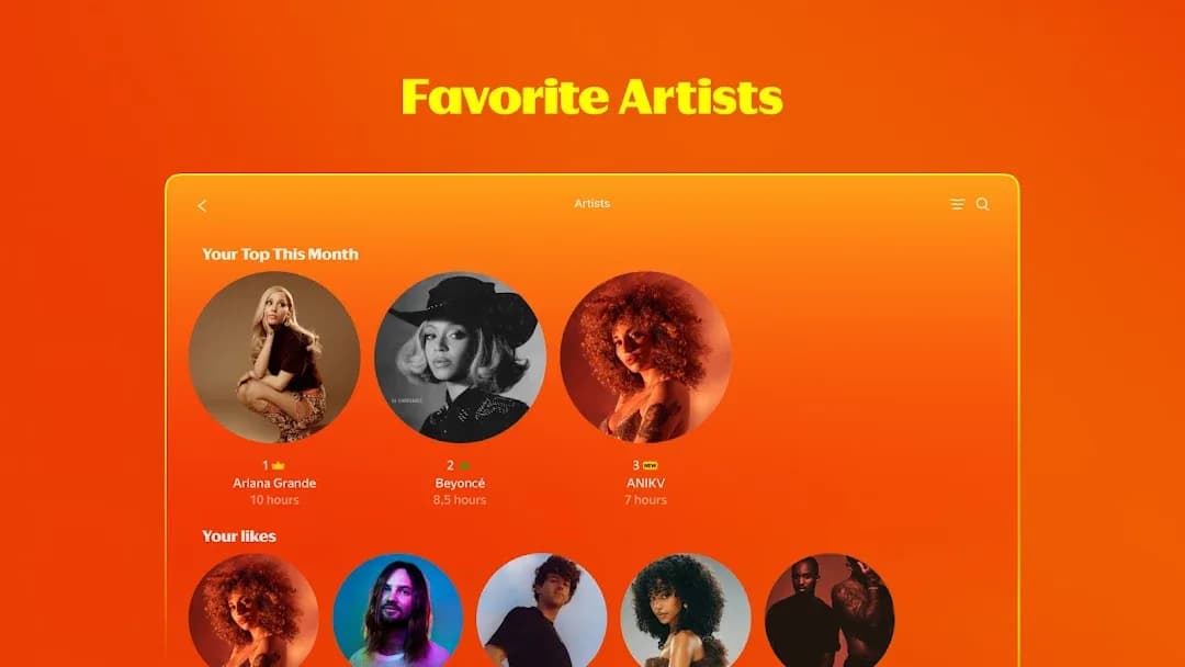 Yandex Music — Captura de pantalla 8